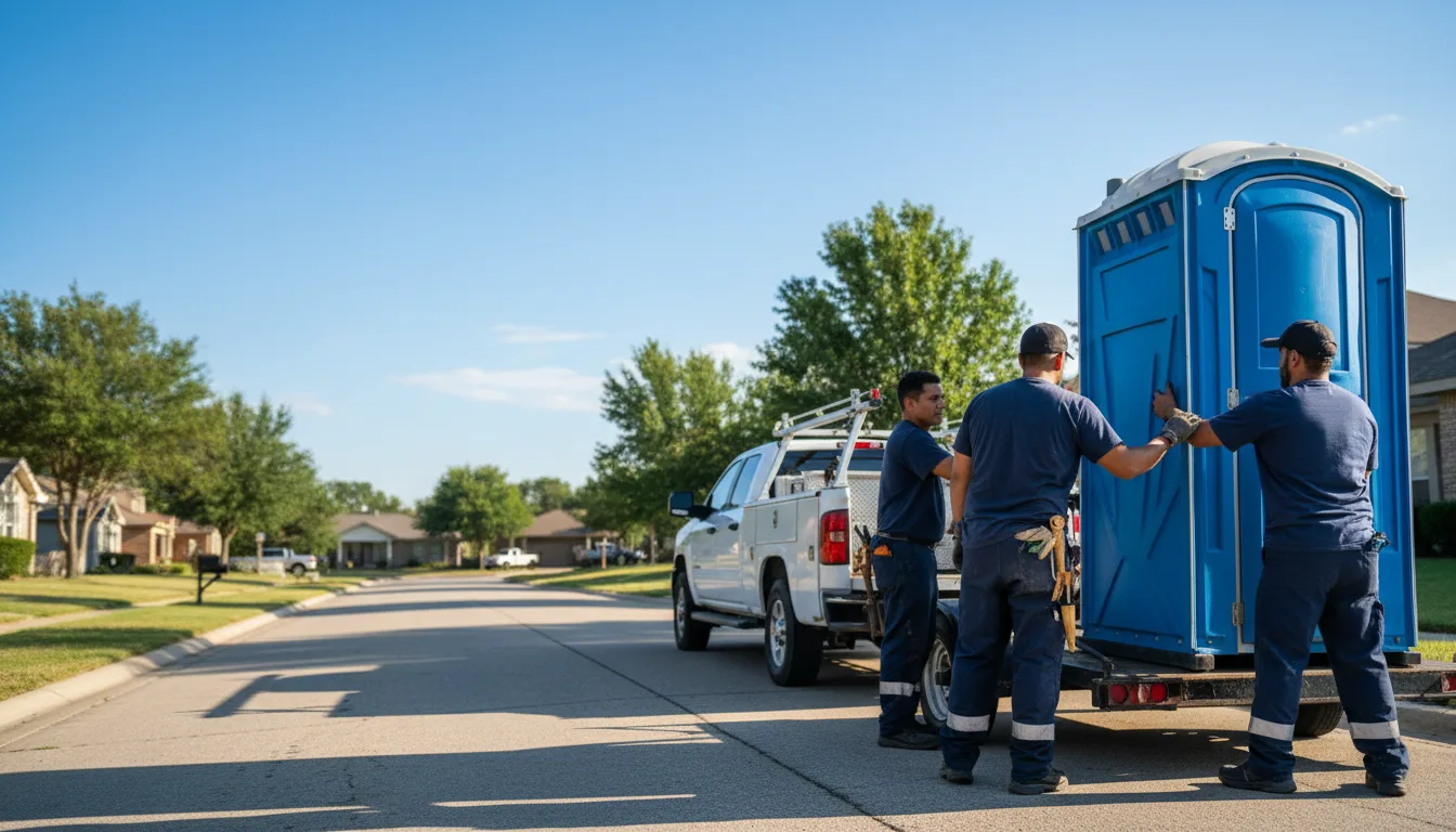 Portable Toilet Rental in Easton, KS near me